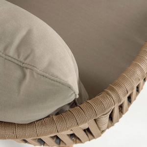 เก้าอี้ทานข้าวไม้สักพร้อมที่วางแขนสไตล์โบราณ เก้าอี้เชือกเรียบง่ายทันสมัยสำหรับบ้านหรือร้านกาแฟ เฟอร์นิเจอร์บ้าน - โยซา - Product Image 6