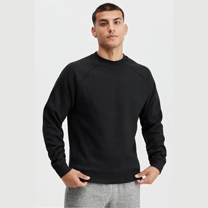 Pull de couleur unie pour hommes Vente en gros de pulls à poche à manches longues pour hommes Sweatshirts pour hommes - Product Image 4