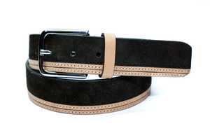 Cinturón informal de negocios de moda personalizado OEM para hombre cinturones de cuero genuino de vaca para hombre cinturón clásico con hebilla - Product Image 5