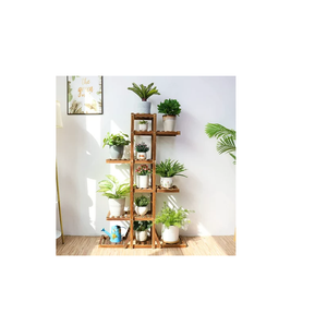 Florero antiguo tallado a mano de estilo elegante hecho a mano de madera para decoración maceta de madera para regalos y decoración - Product Image 6