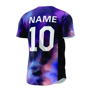Camiseta de Béisbol Unisex Personalizada de Alta Calidad 2025, Impresión Digital, Transpirable, 100% Poliéster, Tallas Grandes S-5XL - Product Image 5