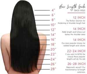 Extensiones de Cabello Virgen Natural Indio de Donante, Cabello Crudo Unisex de Volumen Completo, Liso Sedoso, Doble Trama a Máquina - Product Image 2