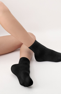 Chaussettes mi-hautes pour femmes Petal Walk, en coton doux, respirantes, extensibles, longueur cheville, multicolores, essentiels du quotidien - Product Image 6