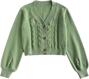 Pulls en tricot à manches longues doux et personnalisés pour femmes, tendance, pull d'hiver respirant, pull en tricot pour femmes - Product Image 1