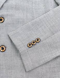 Venta al por mayor OEM ODM Hombres Mujeres Poliéster Blazer Precio competitivo por encargo Vietnam Phong Phu ABL1 Ligero Lino-como - Product Image 4