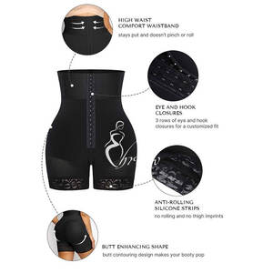 Taille Whisper BBL court femmes Fajas colombien Shapewear réduisant et façonnant les gaines minceur gaine ventre plat modélisation - Product Image 4