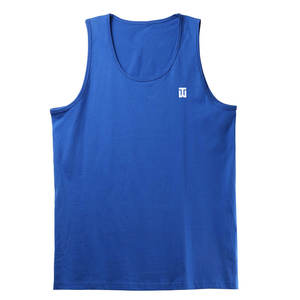 Débardeur de gymnastique en coton de haute qualité pour hommes, respirant, tricoté, style décontracté, logo personnalisé, offre spéciale, décoration imprimée pour hommes - Product Image 1