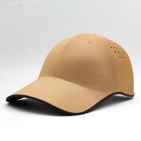 Casquette de baseball en nylon multi-panneaux sur mesure, sans couture, couleur unie, réglable, unisexe, respirante, design bec de canard, quatre tailles