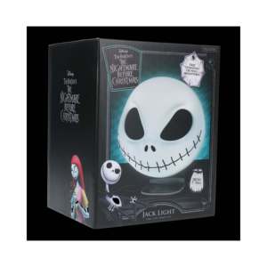 Máscara de Jack de Pesadilla Antes de la Navidad, Lámpara Decorativa LED de 18 cm de Altura para Decoraciones de Halloween - Product Image 4