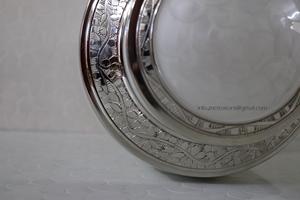 Urne de crémation décorative de qualité supérieure en aluminium blanc perle de haute qualité adultes belle œuvre gravée sculptée cendres humaines personnalisées - Product Image 3