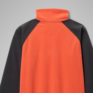 Sweat-shirt à col montant et fermeture éclair quart de tour, coupe décontractée, tissu respirant, look tendance, de haute qualité, pour garçons - Product Image 5