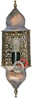 Appliques murales marocaines traditionnelles BR145W à LED, deux dômes, motif laiton, pour hôtels, intensité variable, garantie 2 ans, IRC 83, 2700K, lumière douce