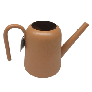 Lata de agua de diseño moderno, regadera de Metal elegante hecha a mano con mango y pintura roja brillante, maceta de agua de jardín terminada - Product Image 1