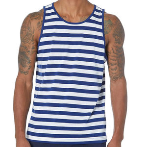 Camiseta Deportiva sin Mangas Personalizada OEM, 100% Algodón, Secado Rápido, Ecológica, Transpirable, para Hombre, con Logotipo Personalizado - Product Image 4