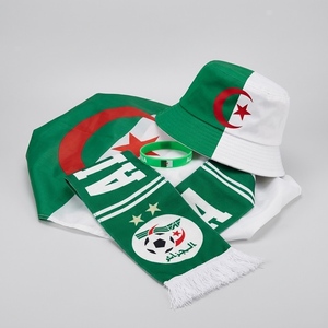 Bufanda, Cinturón y Gorras con Banderas de 48 Equipos de Argelia 2026, 150x90cm, Personalizables, Accesorios de Regalo para Aficionados al Fútbol - Product Image 4