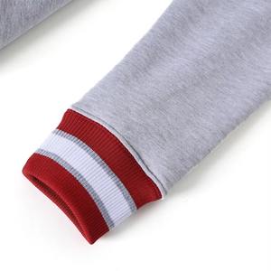 Sweat-shirt d'hiver en molleton gris de haute qualité à col rond et poches pour femmes, idéal pour les universités et les collèges - Product Image 5