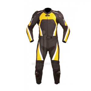 Nouveau modèle Combinaison de moto Combinaison de moto sans manches pour hommes Combinaison de moto en cuir à vendre - Product Image 1