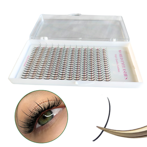 12 líneas Wispy Mink Spike Lash Fan extensión de pestañas 2023 nuevo producto 0,07mm volumen pestañas individuales 7mm a 18mm superventas - Product Image 1