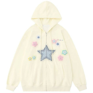 Meilleure qualité femmes coton éponge sweats à capuche hiver anti-boulochage col à capuche respirant sublimé sweats à capuche pour femme - Product Image 1