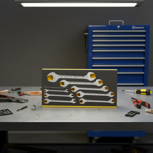 ประแจปากตายสองด้าน Stahlwille ชุด 9 ชิ้น พร้อม TCS Inlay - Product Image 3