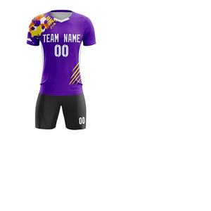 2024 maillot football haute personnalisable maillot de football ensemble de shorts hommes jeunes adultes haute impression meilleure qualité Sublimation abordable - Product Image 1