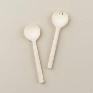 Outils de cuisine de qualité supérieure ensemble de serveur à salade avec poignée en résine pour la maison cuisine soupe à salade fruits épicés mélange décor à manger - Product Image 6