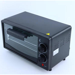 Horno Eléctrico Mini para Pizza de 12L con Convección, Carcasa de Acero Inoxidable - Product Image 4