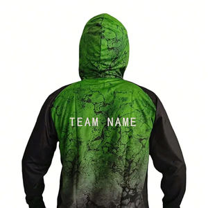 Sublimación personalizada sudaderas con capucha de sublimación para hombre al por mayor para el equipo 100% poliéster tejido polar estampado patrón Jersey de punto - Product Image 2