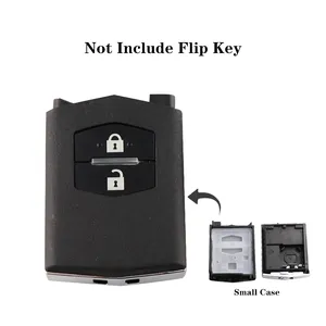 Nút 2/<span class=keywords><strong>3</strong></span> gấp lật vỏ chìa khóa xe Fob trường hợp với lưỡi cắt không cắt cho <span class=keywords><strong>Mazda</strong></span> 2 <span class=keywords><strong>3</strong></span> 5 6 rx8 MX5 M6 CX5 từ xa - Product Image 2