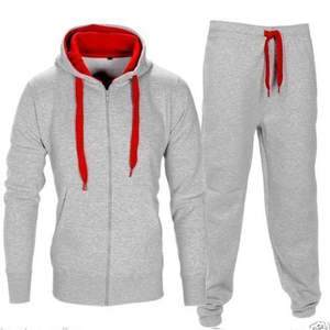 Survêtements de sport personnalisés pour hommes et femmes, survêtement d'hiver en coton unisexe OEM personnalisé Anti formation Logo ensembles de Style vêtements de sport - Product Image 3