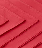 Rouleaux de tissu en mousseline de coton rouge, poids moyen, matière flanelle pour chemises de filles, couture de vêtements