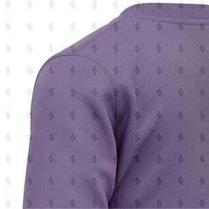 Sweat-shirt à col rond pour homme en coton/polyester personnalisé OEM, coupe classique, processus d'impression sérigraphique écologique, marque - Product Image 6