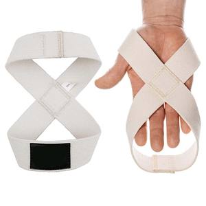 Support de poignet respirant personnalisé pour la musculation, sangles en forme de 8 pour l'entraînement de force, sangles d'entraînement - Product Image 5