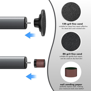 Nuovo strumento elettrico per Pedicure per la cura del piede USB ricaricabile per rimozione calli per piedi pelle morta esfoliante smerigliatrice Peeling - Product Image 6