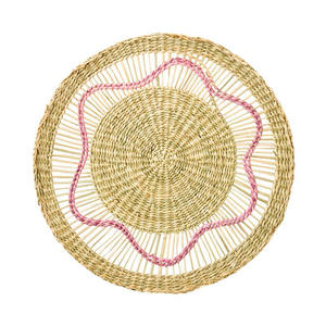 Seagrass <b>Placemat</b> Round Natural Hand Weave Decoration Natural Home Woven <b>Placemats</b> Round From Vietnam - Product Image 5