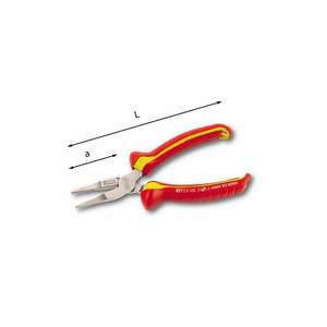 Pince à bec plat extra-longue USAG avec mâchoires droites 1000V - pour espaces restreints - Product Image 1