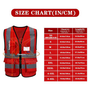 Custom Design Premium Quality Safety <b>Reflective</b> <b>Vest</b> Light Weight Solid Color Safety <b>Reflective</b> <b>Vest</b> - Product Image 5