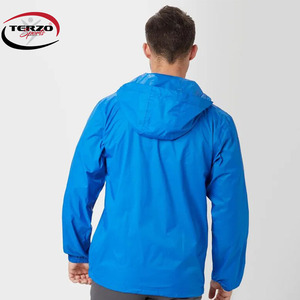 2024 unisexe Polyester/coton coupe-vent veste demi fermeture éclair poche avant haute rue Style personnalisable Logo impression hiver - Product Image 2