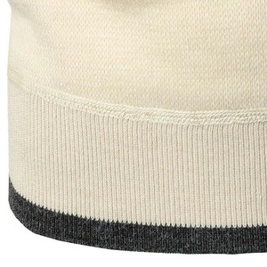 Suéteres de punto personalizados de manga larga de Color sólido frontal anticontracción con logotipo personalizado de algodón 100% de alta calidad para hombre - Product Image 4