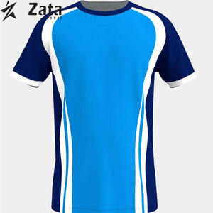 T-shirt en jersey à mailles à coupe régulière, impression par sublimation personnalisée, streetwear, col côtelé, 180 grammes, vierge, 100% polyester, homme - Product Image 3