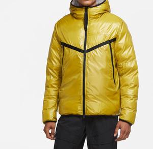 Vendita calda piumino invernale da uomo con colori personalizzati taglia Logo colletto con cappuccio parte della collezione invernale - Product Image 1