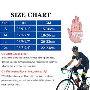 Guantes de ciclismo de medio dedo para hombres y mujeres, guantes de fitness para entrenamiento, transpirables y cómodos, material de nailon ligero - Product Image 4