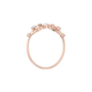 Ishi Diamonds 18K Rose Gold Lab Grown Diamond Ring 9 a 5 Workwear Collection - Product Image 3