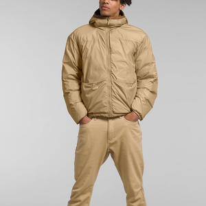 Veste d'hiver matelassée légère d'extérieur à la mode pour hommes exportation OEM avec logo personnalisé Veste matelassée d'hiver pour hommes usine OEM - Product Image 5