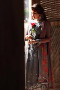 Shalwar kameez de estilo pakistaní de primera calidad para mujer, ropa de fiesta con tela de chifón de muy alta calidad. - Product Image 5