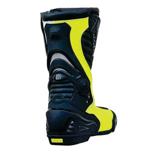 Bottes de motocross X-Team à embout en acier, fermeture éclair, hiver/été, imperméables, respirantes, en cuir, pour la conduite et la course à moto - Product Image 5