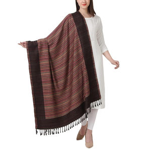 Châle en laine uni pour femme, fabriqué par un fabricant professionnel, en solde à prix réduit pour l'hiver, idéal pour les couvre-chefs islamiques - Product Image 1