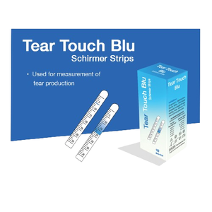 TIRAS DE DIAGNÓSTICO INTERNACIONAL MARS OFTÁLMICA TEAR TOUCH BLUE PACK DE 100 .. - Product Image 1