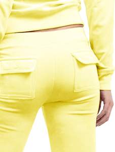 Ensemble de survêtement pour femmes 2 pièces coupe ajustée velours velours décontracté veste à capuche zippée survêtement et pantalon de survêtement - Product Image 5