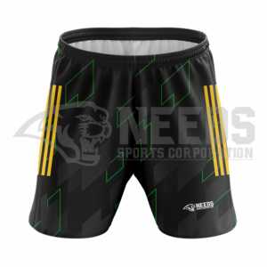 Pantalones cortos de entrenamiento GAA personalizados de calidad superior 100% poliéster 4 rayas OEM haga su propio diseño - Product Image 4
